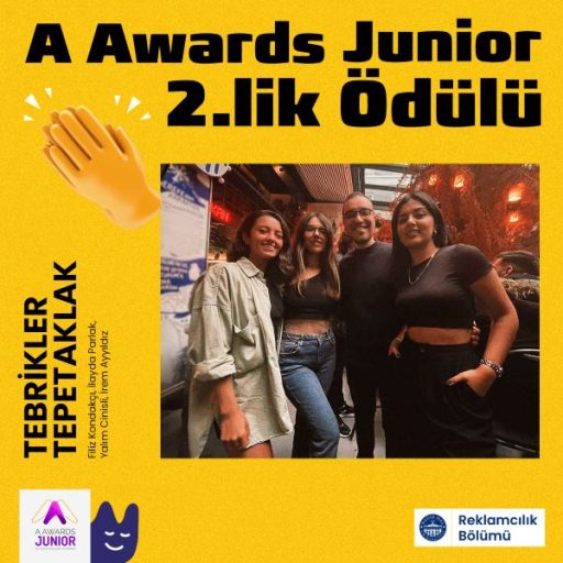 First Prize to KHAS Advertising Students in the Young RYD Category of Envy Awards