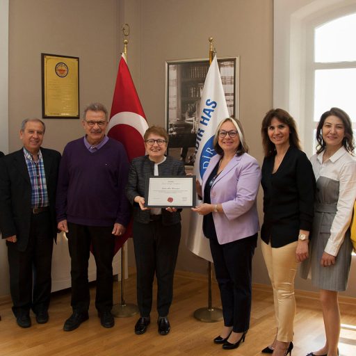 An Equal Opportunity Model (FEM) Certificate from KAGİDER to Kadir Has University